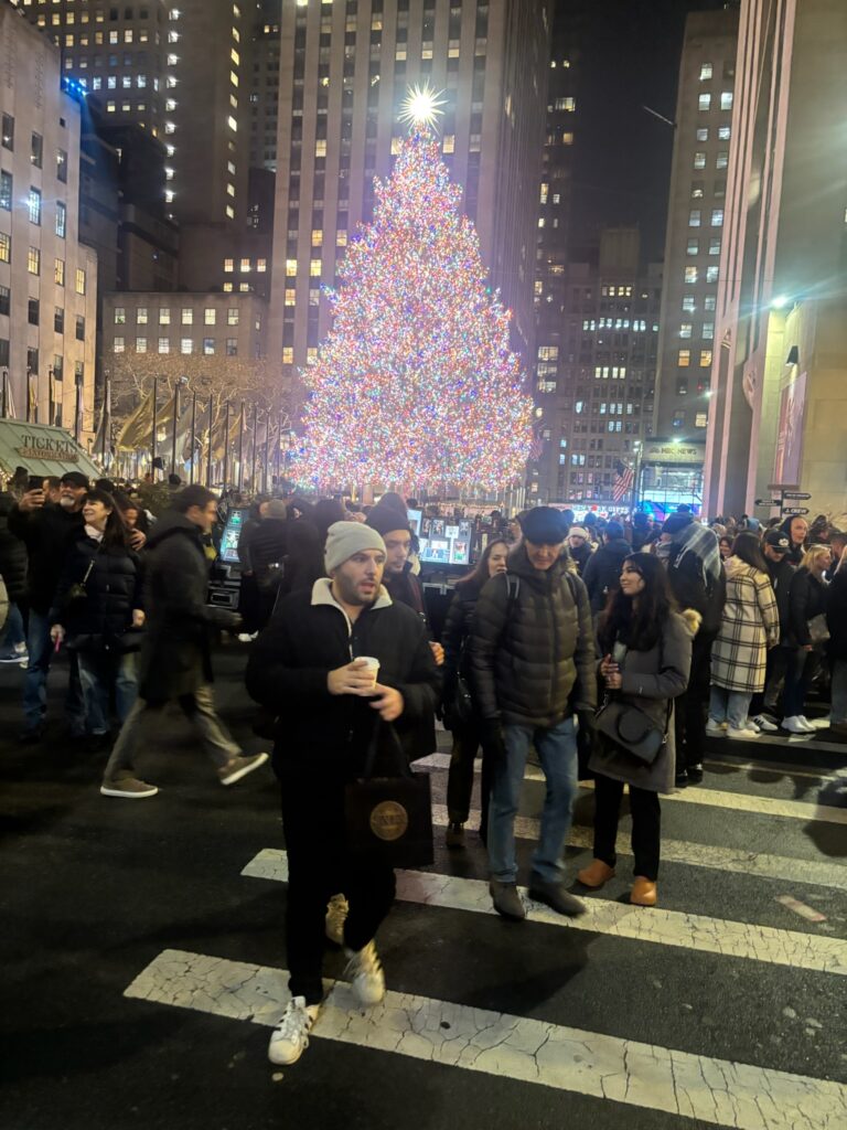 Paul Arata Christmas Tree in Rockefeller Center 2