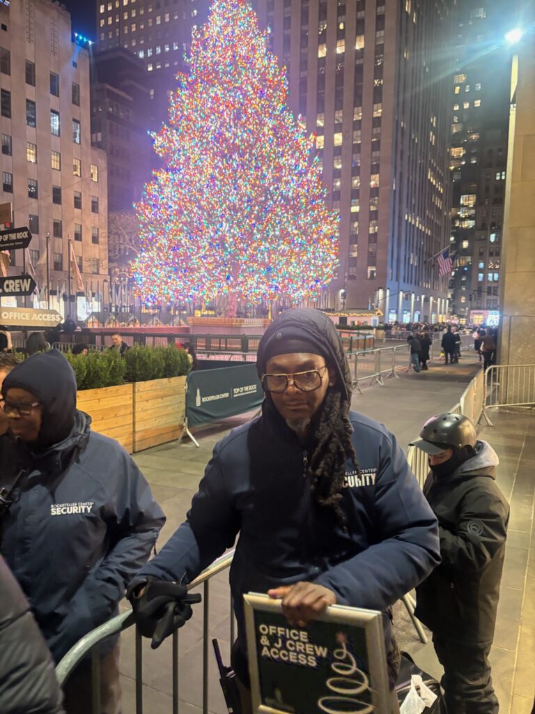 Paul Arata Christmas Tree in Rockefeller Center