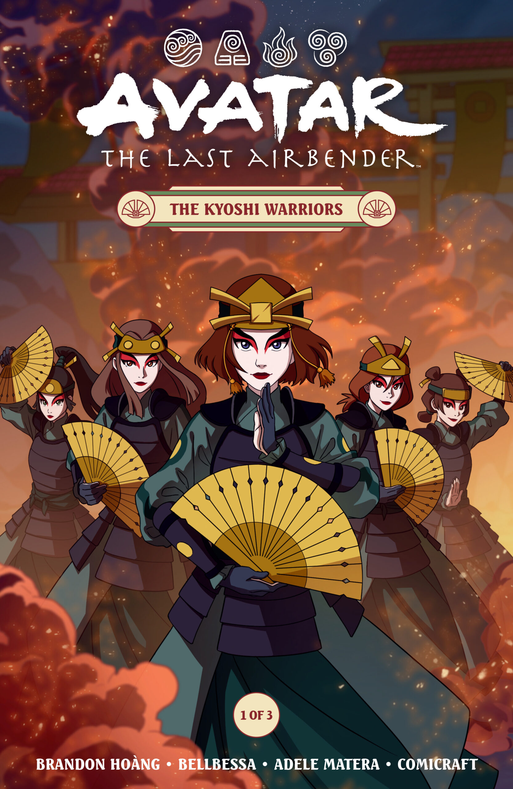 WITNESS HOW THE KYOSHI WARRIORS JOINED THE WAR AGAINST THE FIRE NATION IN THE NEW COMIC SERIES “AVATAR: THE LAST AIRBENDER—THE KYOSHI WARRIORS”