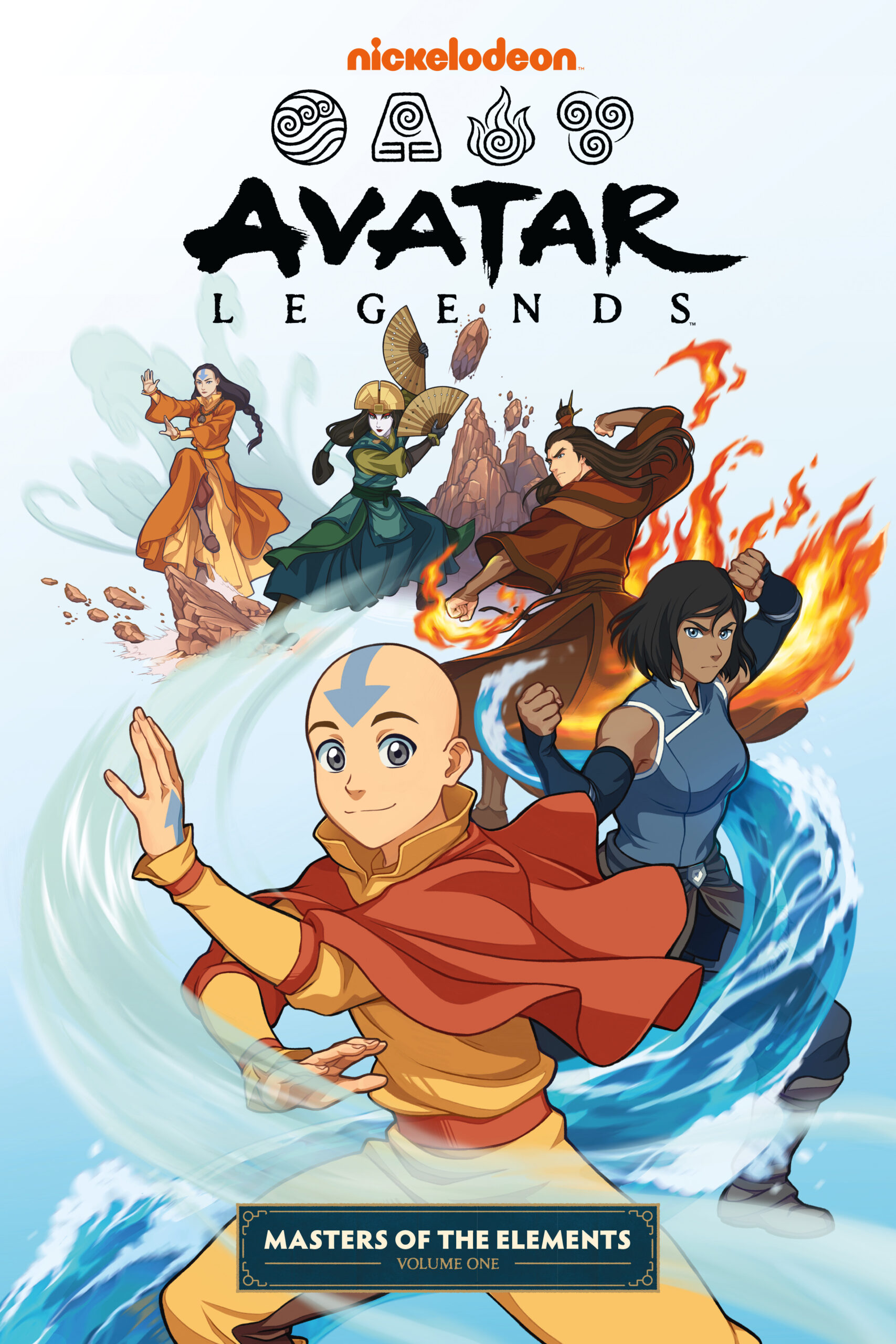 AVATARS FROM ACROSS THE AGES ARE GATHERED TOGETHER FOR THE FIRST TIME IN THE NEW GRAPHIC ANTHOLOGY SERIES, AVATAR LEGENDS: MASTERS OF THE ELEMENTS