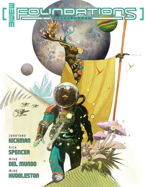 Jonathan Hickman, Mike del Mundo, Mike Huddleston, and Nick Spencer's Three World / Three Moons Universe Arrives at Dark Horse