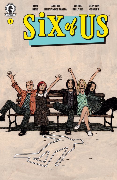 "Vision" creative team of Tom King, Gabriel Walta, Jordie Bellaire, and Clayton Cowles reunite for murder with "Six of Us"