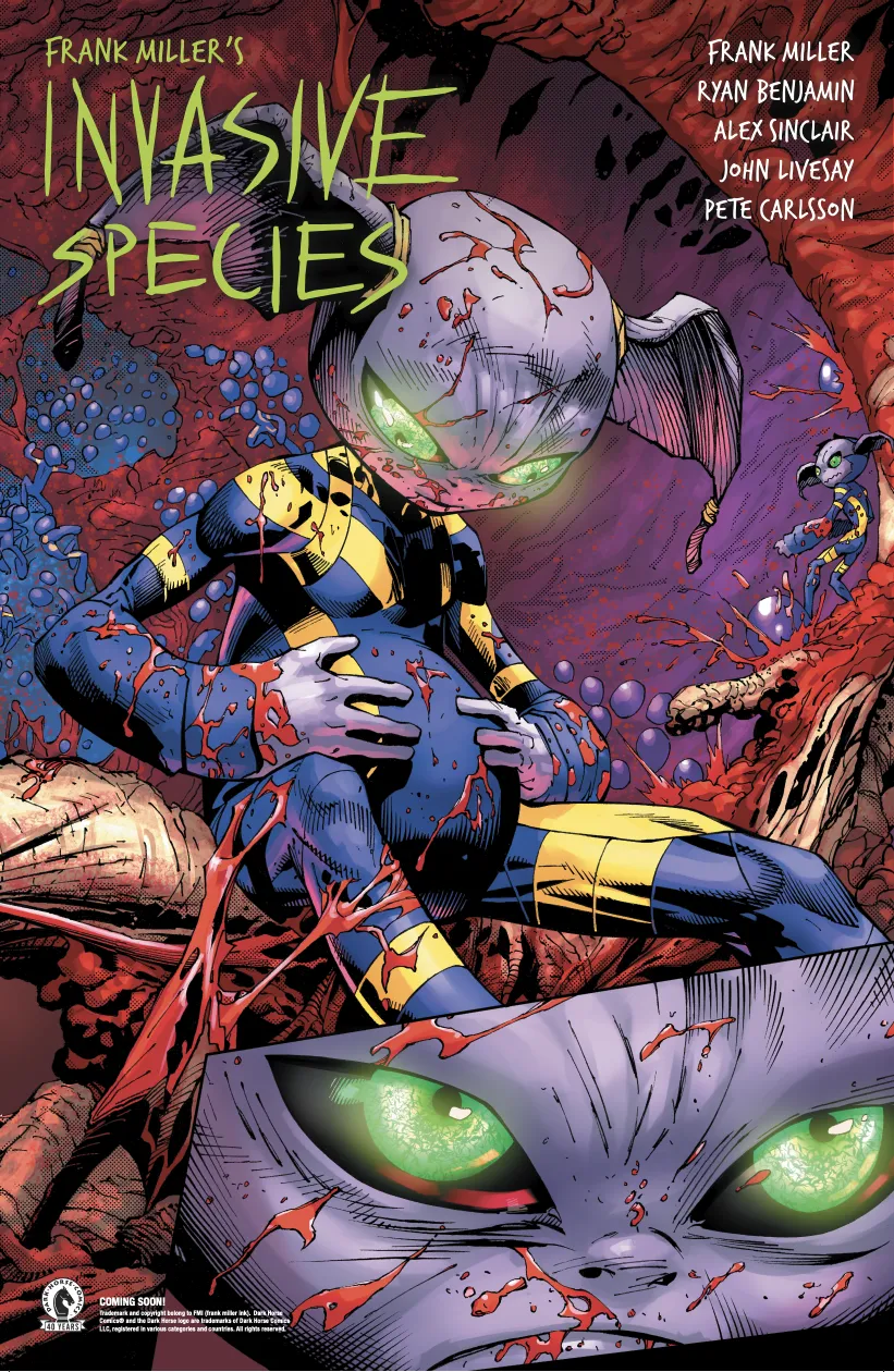 SDCC 2026: FRANK MILLER AND DARK HORSE COMICS FEATURE MILLER’S NEW SCI-FI SERIES, INVASIVE SPECIES, AT COMIC CON