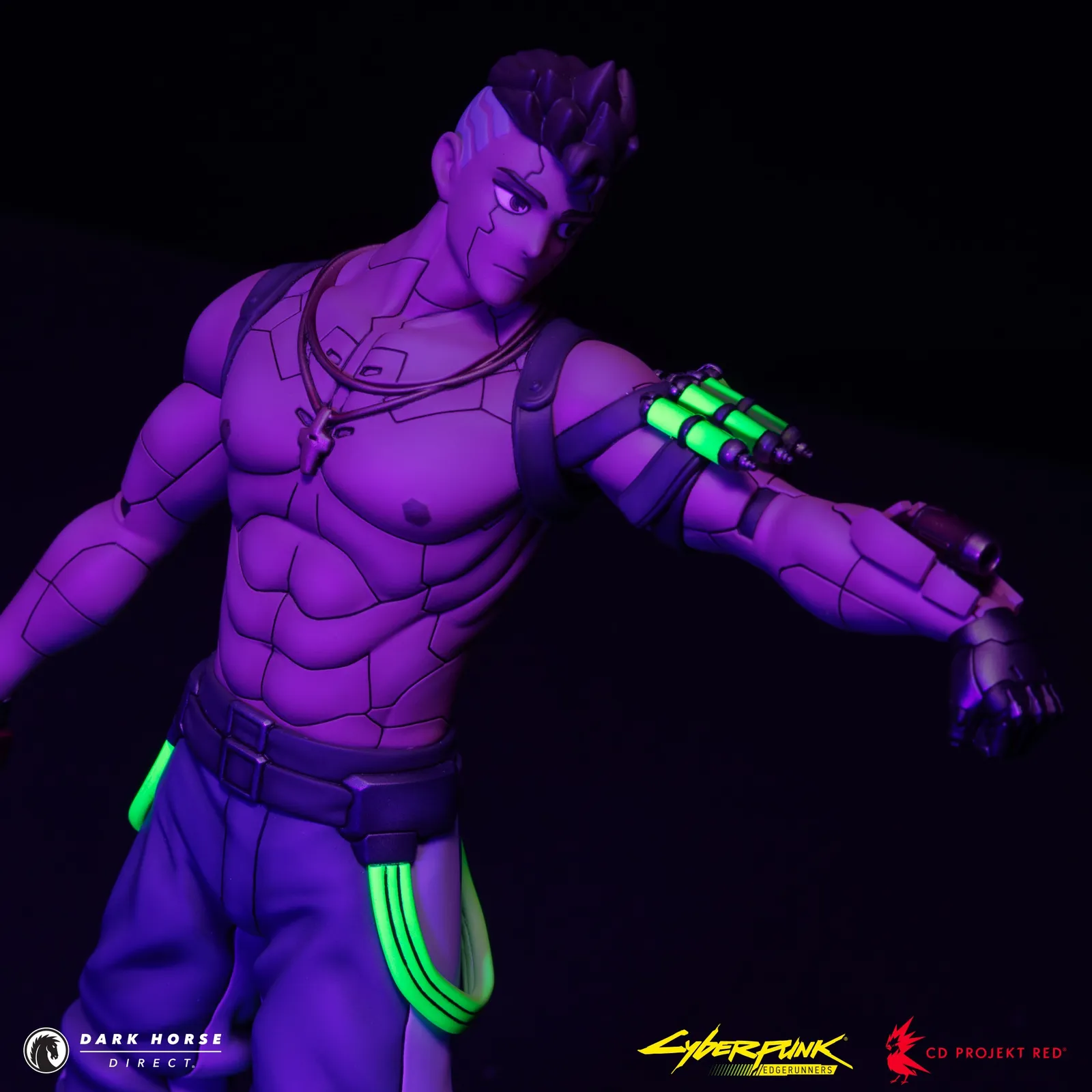 Cyberpunk: Edgerunners Fans can grab all-new David, Lucy, Rebecca, and Adam Smasher PVC figures by Dark Horse